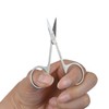 Cuticle Scissors Nail Scissors for Eyebrow Eyelash Nose Hair Beard