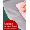 APRONNER Waterproof Plus Size Aprons for Women Men with Pockets