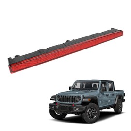 FEXON 923-297 - Luz de freno central de montaje alto, compatible con Jeep Gladiator 2020-2025, reemplaza 68338388AC (montaje de luces de freno de 3ª)