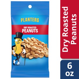 Planters Dry Roasted Peanuts (6 oz Packet)