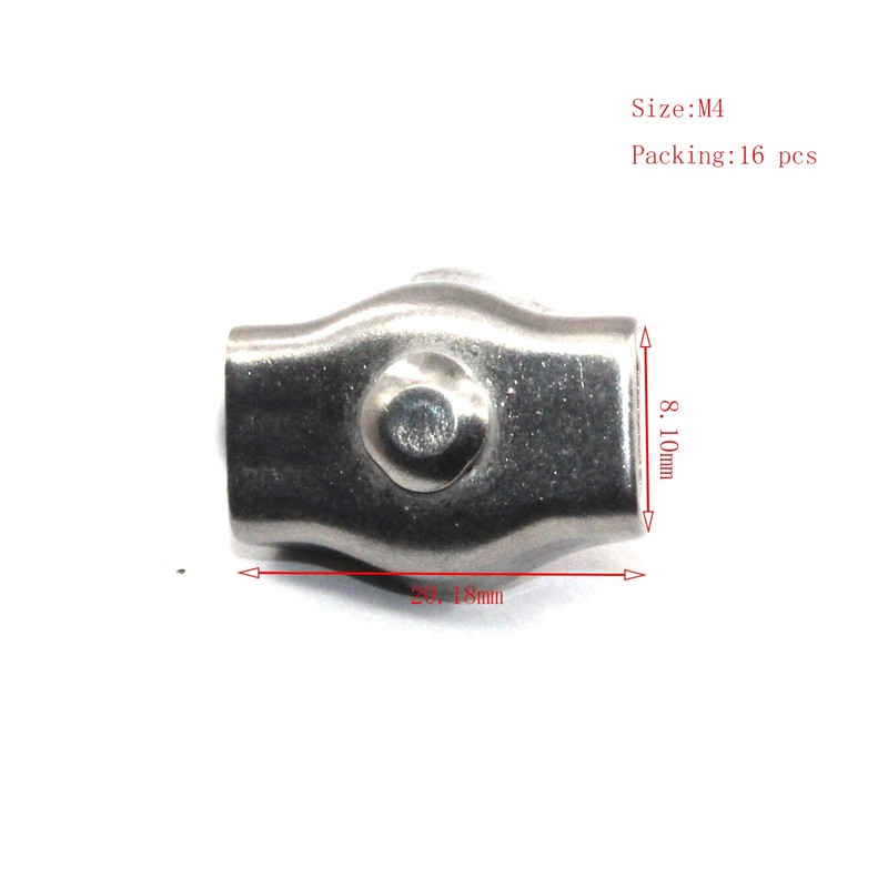 304 Stainless Steel Wire Rope Clip Cable Rope Single clamp