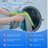 Nebesco: Microfiber Cleaning All-Purpose Towels 12x12, 10 Pack, 3 (Blue,