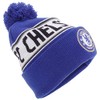 Chelsea Text Cuff Knitted Hat - Multi-Colour