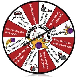 HyDren Bowling Challenge Game Spinner for Mini Party Favors Bowling Birthday Party Favors Birthday Supplies for Boys Girls