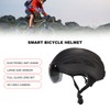 Smart Bicycle Helmet 4K HD Camera Magnetic Goggles Emergency Storage