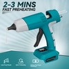 HHieratic Cordless Hot Glue Gun for Makita 18V Battery,Craft Glue