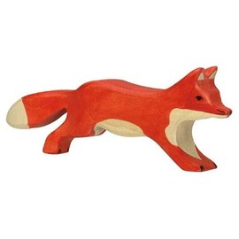 Holztiger Fox Running Toy Figure