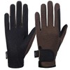 AFE Ladies Horse Riding Gloves Track Fabric Gloves Synthetic Leather
