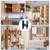 Bath Panel Clips 10 Pairs, Plinth Clips Kickboard Clips Drop