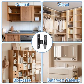 Bath Panel Clips 10 Pairs, Plinth Clips Kickboard Clips Drop On/Hook On Push in Plinth Fasteners Fittings | Press Fit Panel Clips | ABS Quick Fitting Furniture Panel Board Connector