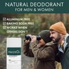 Natural Deodorant for Men - Aluminum Free, Baking Soda Free,