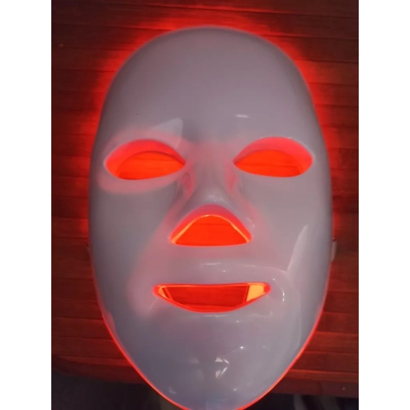 S-novox Mascarilla Led Para Tratamiento Facial, 7 Colores