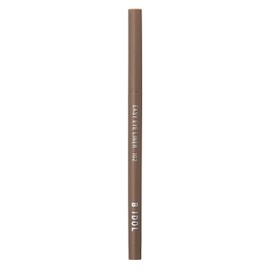 B IDOL Easy Eye Liner, 102, Delicate Ash, 0.002 oz (0.05 g), Gel Liner, Ash, Waterproof, Colored