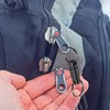 [PATIKIL] Quick Release Key Chain Detachable Pull Away Key Ring