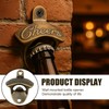 Lotnery Vintage Cast Iron Wall Mounted Bottle Opener 2-Pack with