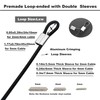 Floyutin 10 pcs 2mm Vinyl Coated Stainless Steel Cable with