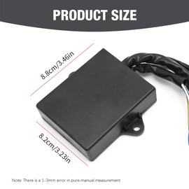 Vkinman Ignition CDI Box Replacement for 1987 1988 Yamaha Big Bear YFM350FWU YFM350FWT, Replacement for 1987 1988 Yamaha Moto 4 YFM350ER YFM350ERT, 1YW-85540-20-00