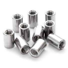 Pstyle. M6 Coupling Nut Spacer Round Set of 10 PST-110 (φ10x15mm)