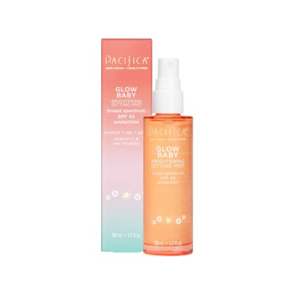 Pacifica Face Moisturizer - SPF 45 UVA/UVB Glow Baby Brightening