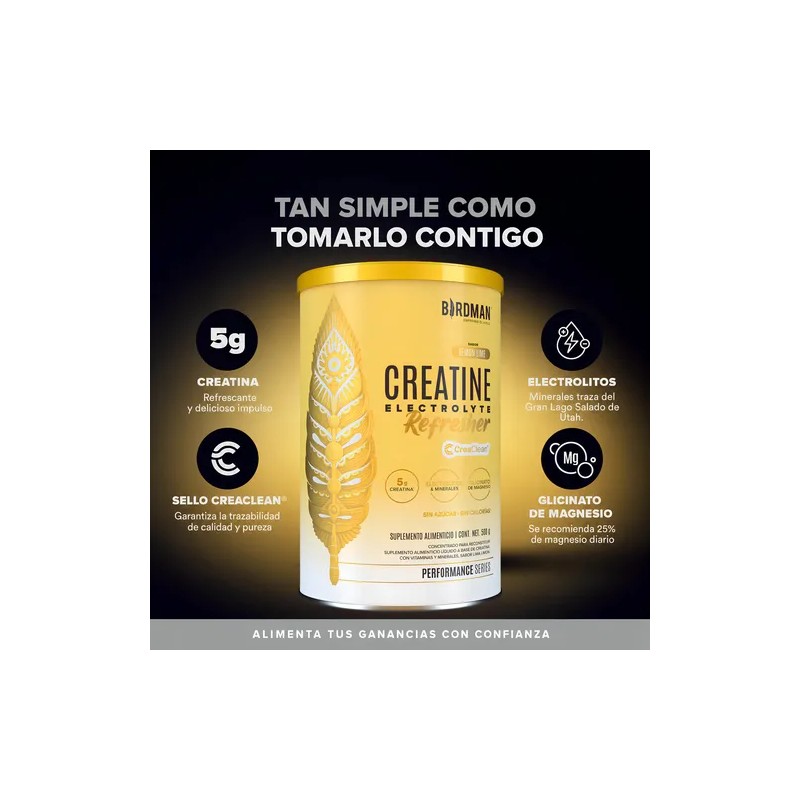 Kit Creatina Refresher 500g + Mag Trifecta Magnesio Birdman