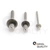 OPIOL QUALITY® Sealing Blind Rivets with Flat Head, Grooved Rivet