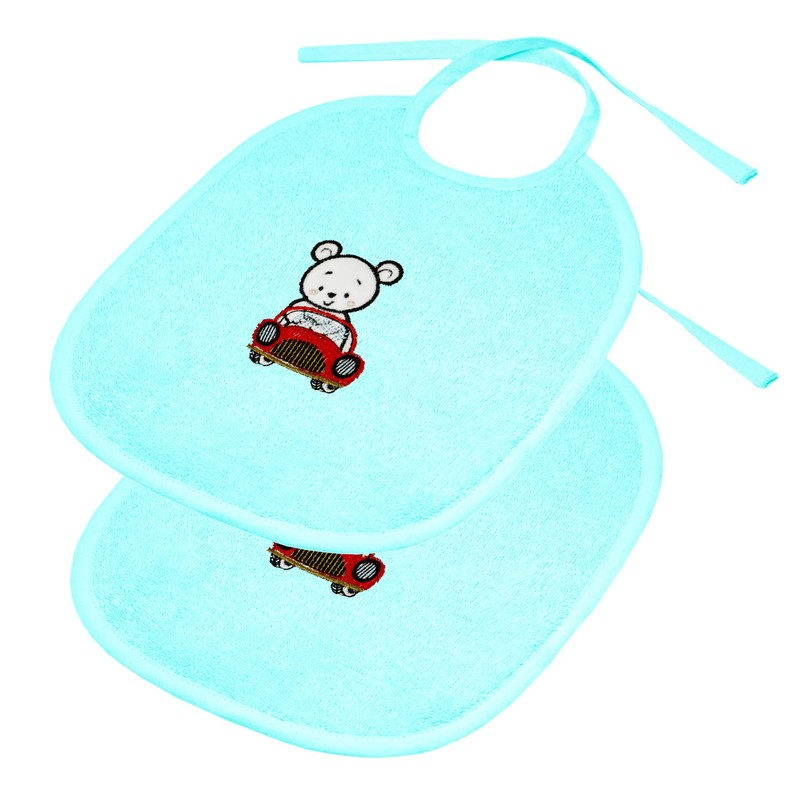 Lashuma Baby Bibs Set of 2 in Size 25 x