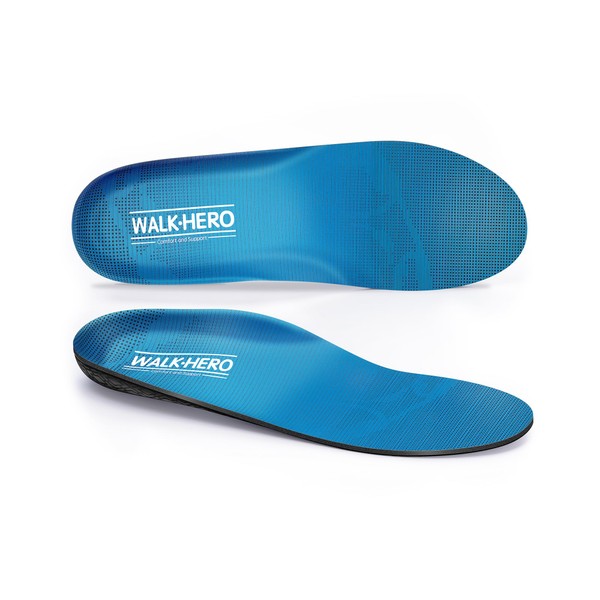 Walkhero Plantar Fasciitis Pain Relief Insoles High Arch Support Orthotic