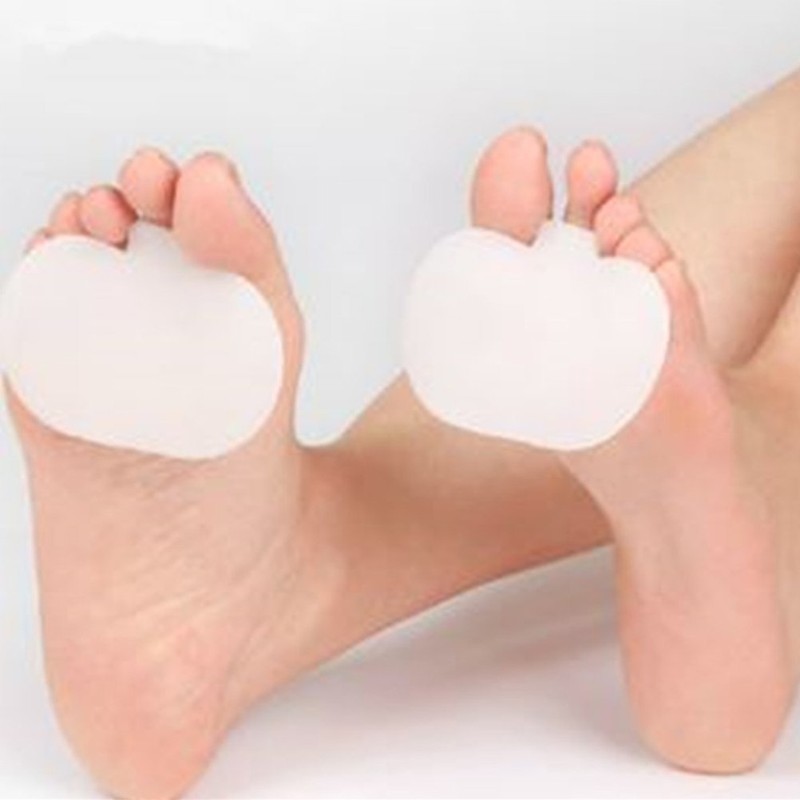 Healifty Almohadillas para Pies de Gel Almohadillas Metatarso Alivio de