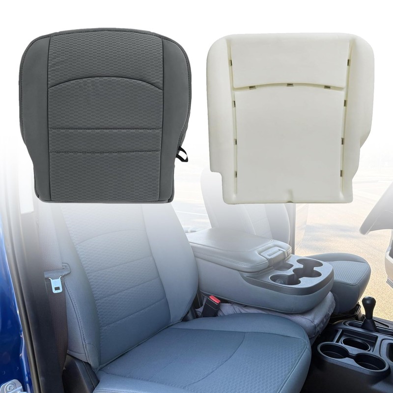NLQR Front Diver Side Bottom & Foam Cushion Replacement Cloth