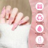French Press-on Nails, Glossy False Nails Long, Square False Nails