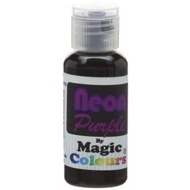 Magic Colours Neon Effect Sugarcraft Paste Purple 32 g