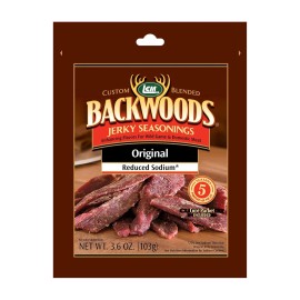 LEM Products Backwoods Reduced Sodium Original Jerky 80 Ounce (Pack of 1)