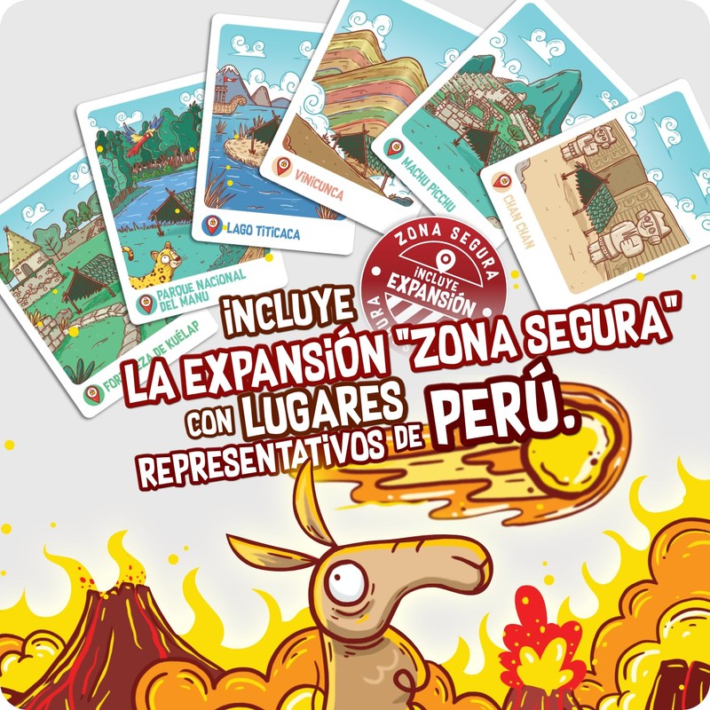 MAR LÚDICO Juego de Mesa en Español - Llamagedon