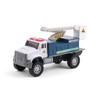 Mighty Fleet Toughest Minis 5" Cherry Picker Toy w/Lights &