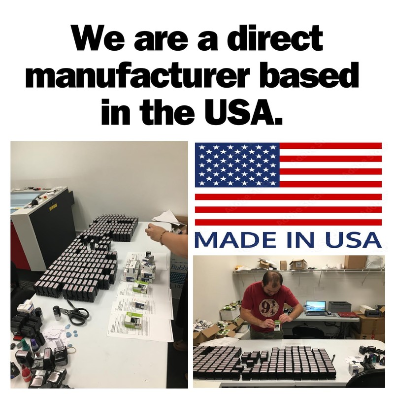 stampexpression - Exclamation Point Self Inking Rubber Stamp - Red