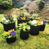Growerz Round GrowPotz 11-Litre 5pcs High Strength Grow Bag