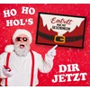 MoonWorks® Doormat Christmas with Saying "Eintritt nur mit Geschenken Santa