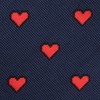 OTAA Pixel Love Heart Skinny Tie Casual Ties for Men