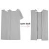 AVIIER 100% Cotton Hospital Gowns for Women Open Back Tear