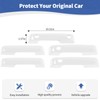 for Bronco Door Handle Cover Trim Fit for Ford Bronco