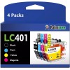 For Brother 4 Pack LC-401 Ink Cartridge compatible for Brother