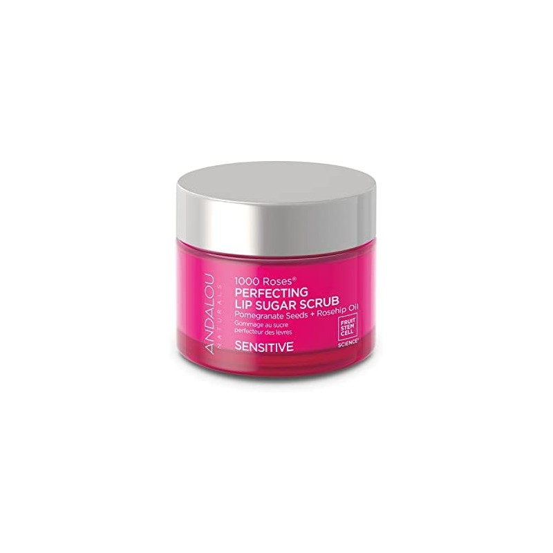 Andalou Naturals- Exfoliante labial perfeccionador de azúcar 1000 ROSES®