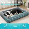 TaiBest Waterproof Memory Foam Dog Beds for Extra Large Dogs