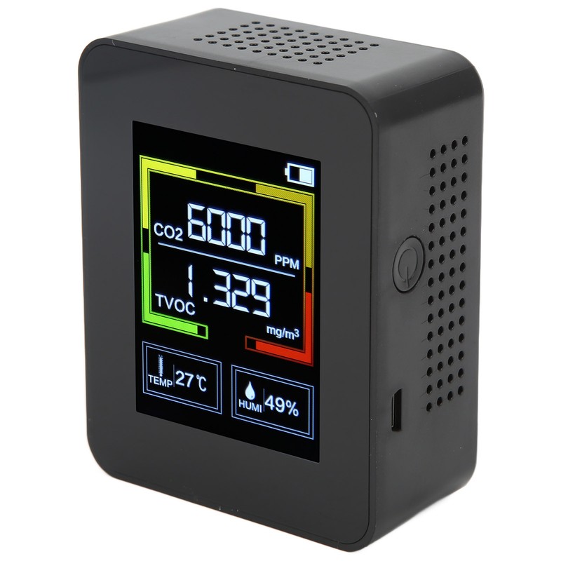 ZNAZ2CO2 Carbon Dioxide Detector Intelligent 4 In1 TOVC Air Quality