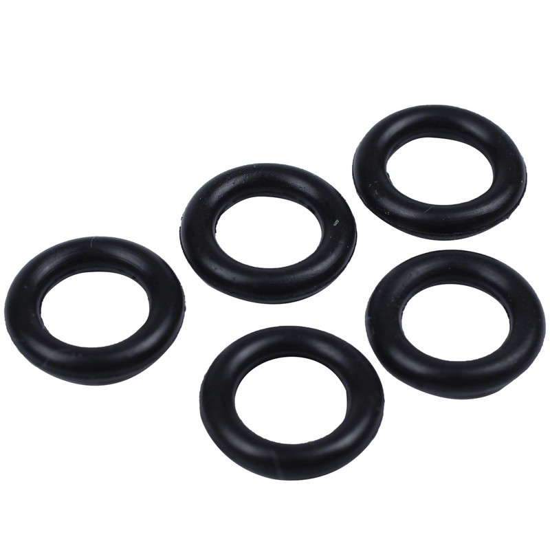 400 Pieces Black Nitrile Rubber O Ring Seals Washers 12