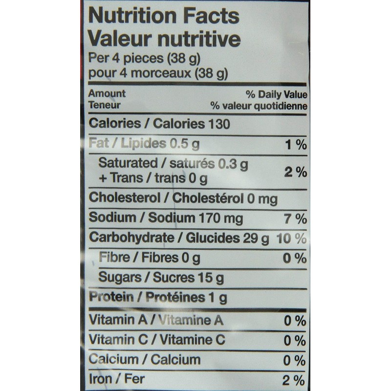 TWIZZLERS Black Licorice Candy, 375 Gram