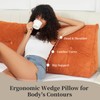 Large Headboard Wedge Pillows for Sitting Up in Bed Rest