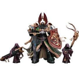 JOYTOY Warhammer 40k Dark Angels, Dark Angels Primarch Lion El‘Jonson 1/18 Action Figure Model