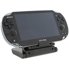 Foldable stand for Sony PS Vita 1000 & 2000 Slim - multi angle travel cradle - black | ZedLabz