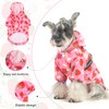 BEAUTYZOO Dog Raincoat with Harness Built-in for Small Medium Dogs